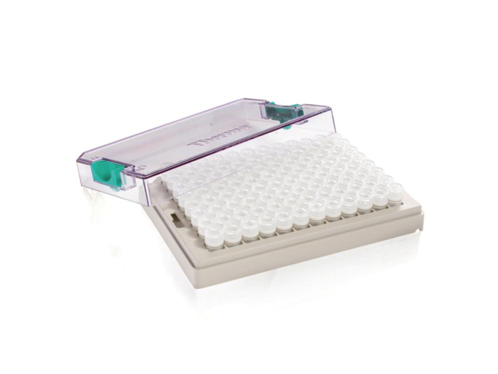 Thermo Matrix Universal Tubes 0.2mL with 2D Barcode and Screw Cap in Latch Box, Pack of 5x96