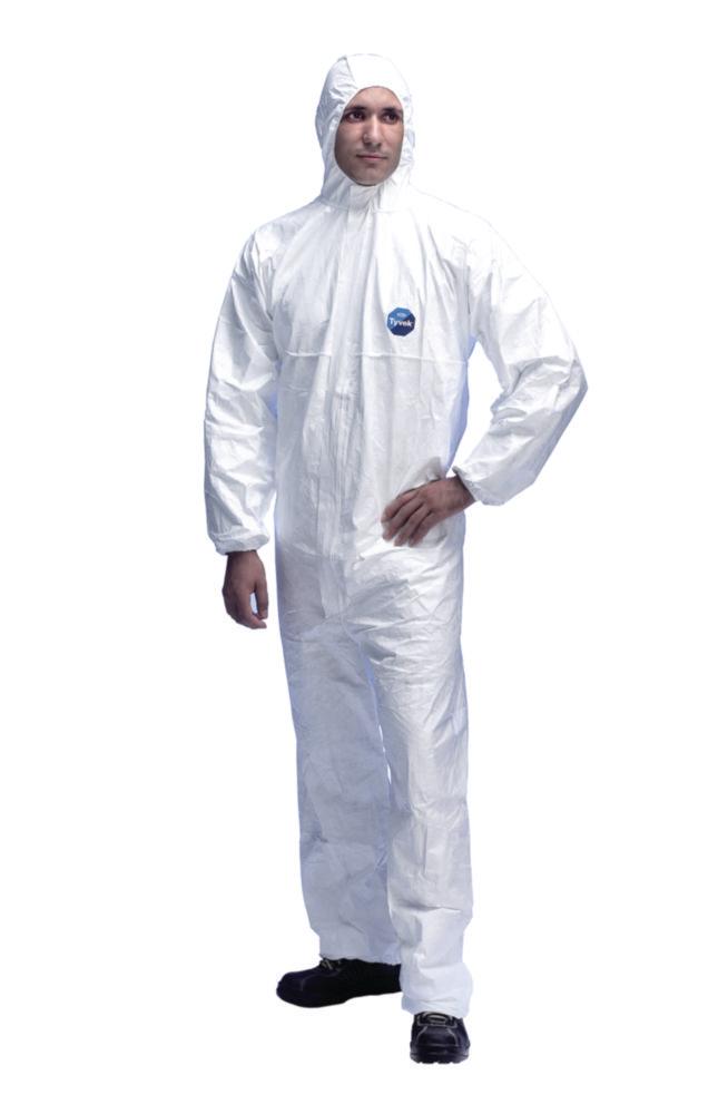 DuPont™ Tyvek 500 Xpert Coverall with Hood (Model: TYV-CHF5S-WH-00)​