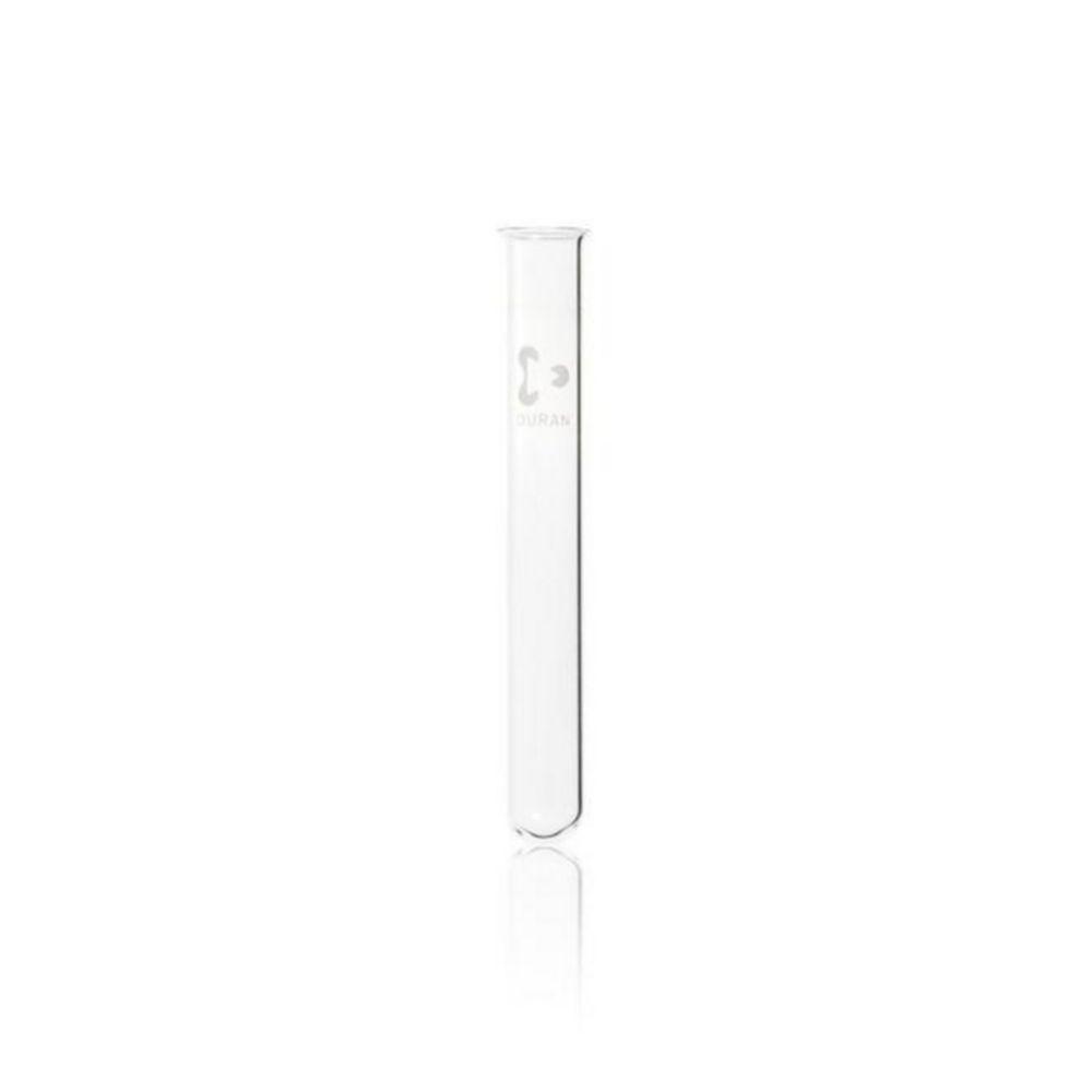 DWK Test Tubes DURAN, 13x100 mm, Beaded Rim, Pack of 100