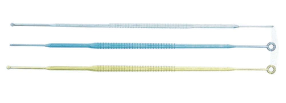 BRAND Inoculation Loop with Needle, Blue, 10 µL, Single-Use, PS, Y-Sterilised, Pack of 1000

