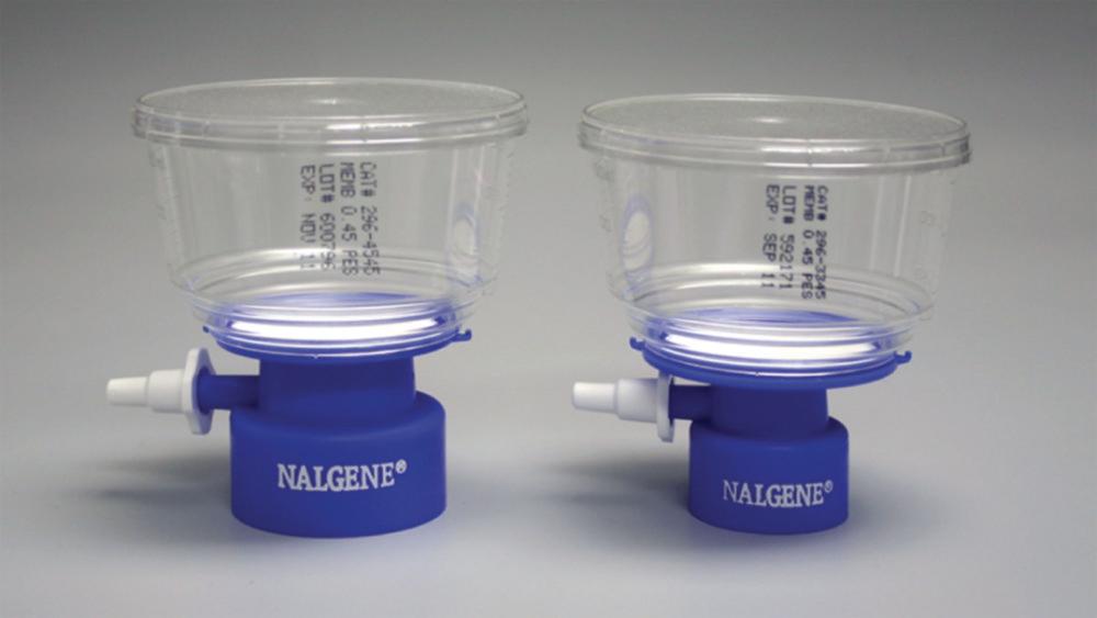 Thermo Scientific Bottle Top Filter PES Sterile 150 mL, 0.45 µm, 50mm Dia, GL33
