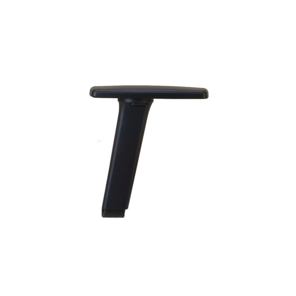 LLG Armrests for Lab Chairs, Black, 1 Pair