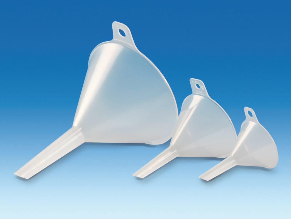 VITLAB Funnel, PP Diam. 100 mm, Stem Diam. 8 mm

