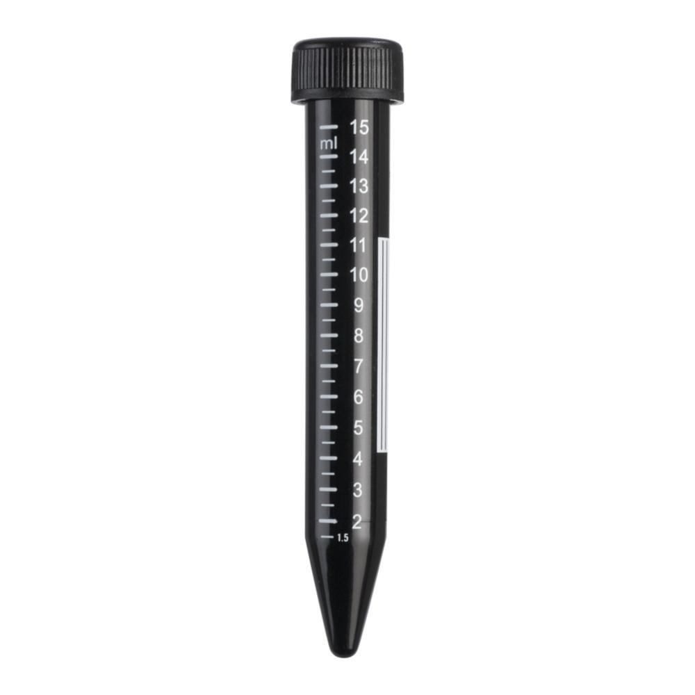 Heathrow Scientific 15ml Conical Tubes, Bulk Sterile, Black (Pack of 500)