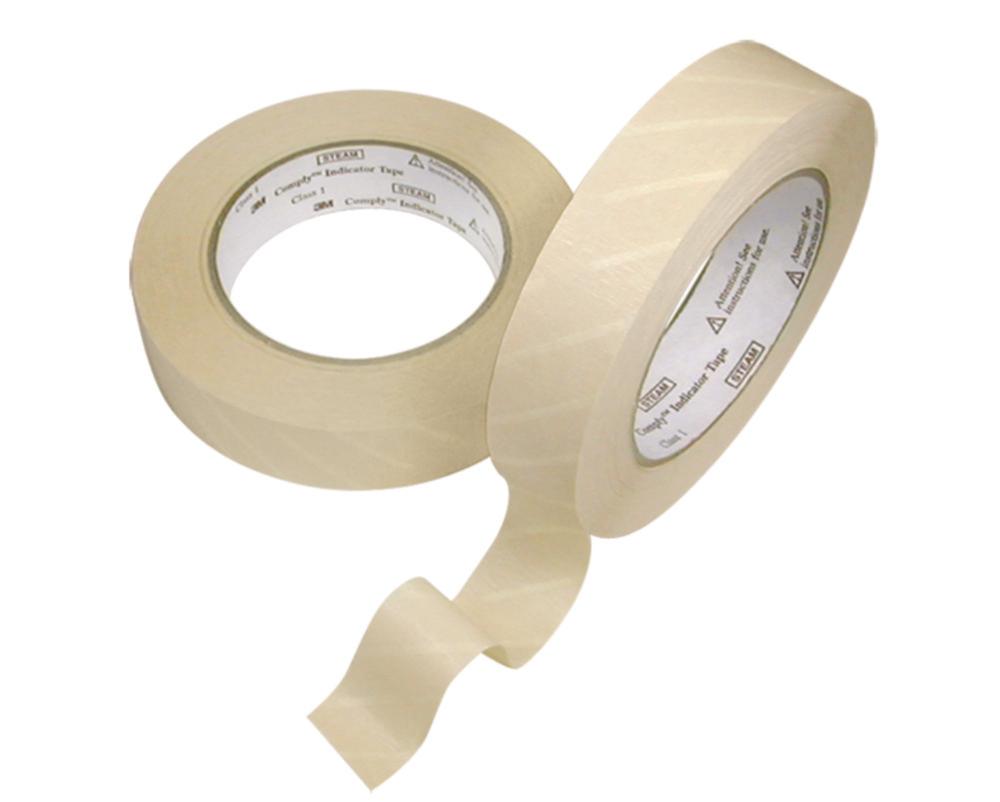 3M™ Comply™ Lead-Free Steam Indicator Tape 1322-18MM (18 mm x 55 m)
