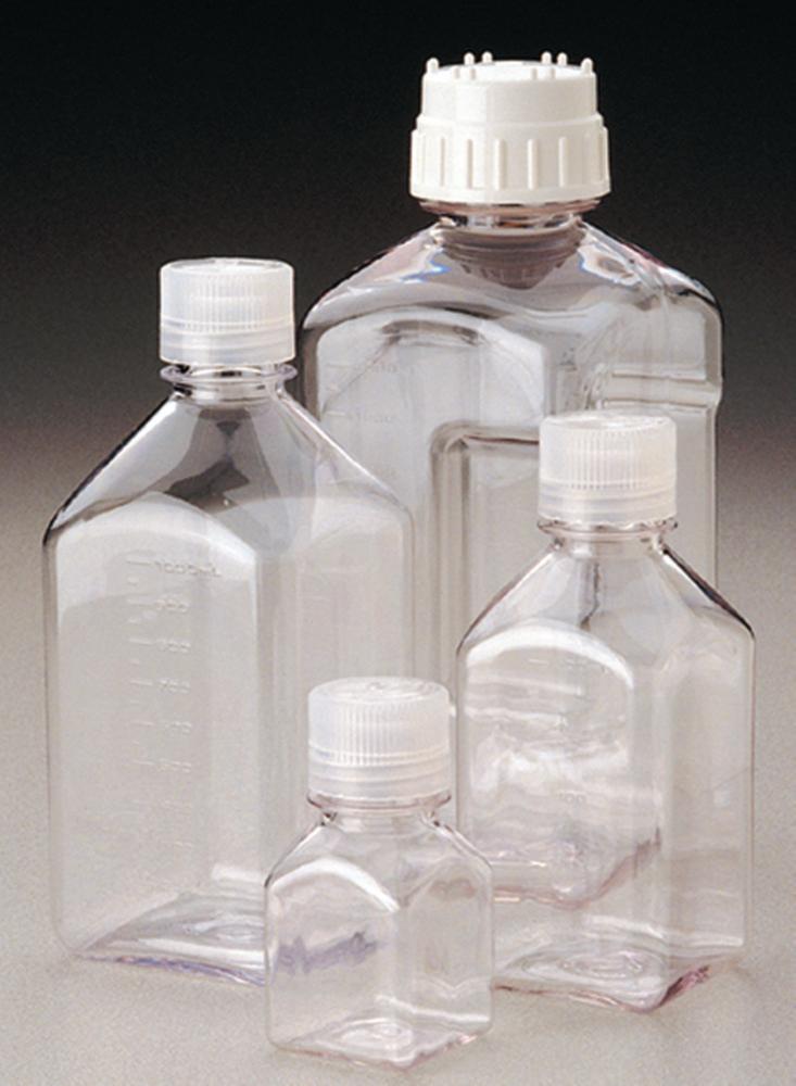 Thermo Elect.LED Culture Media Bottles, 1000 mL (PETG), Graduated Square, Sterile, Pack of 24