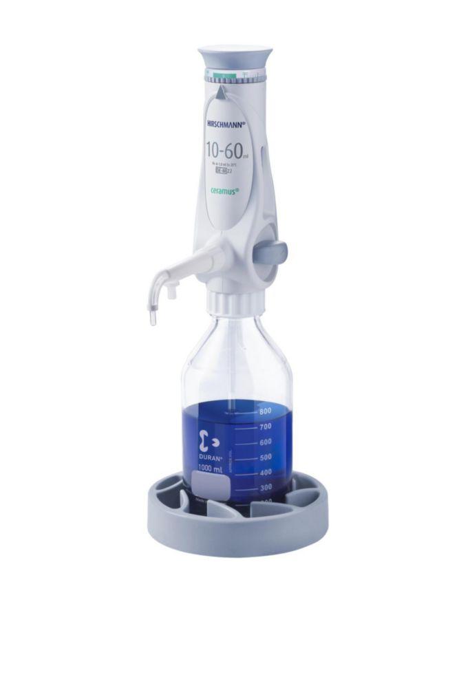 Hirschmann Dispenser Ceramus Variable Vol. 10-60 ml, Grad 1.0 ml