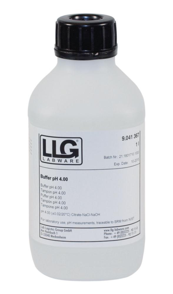 LLG Buffer Solution pH 4.00 ± 0.01/20°C, 1 L, No DAN Goods