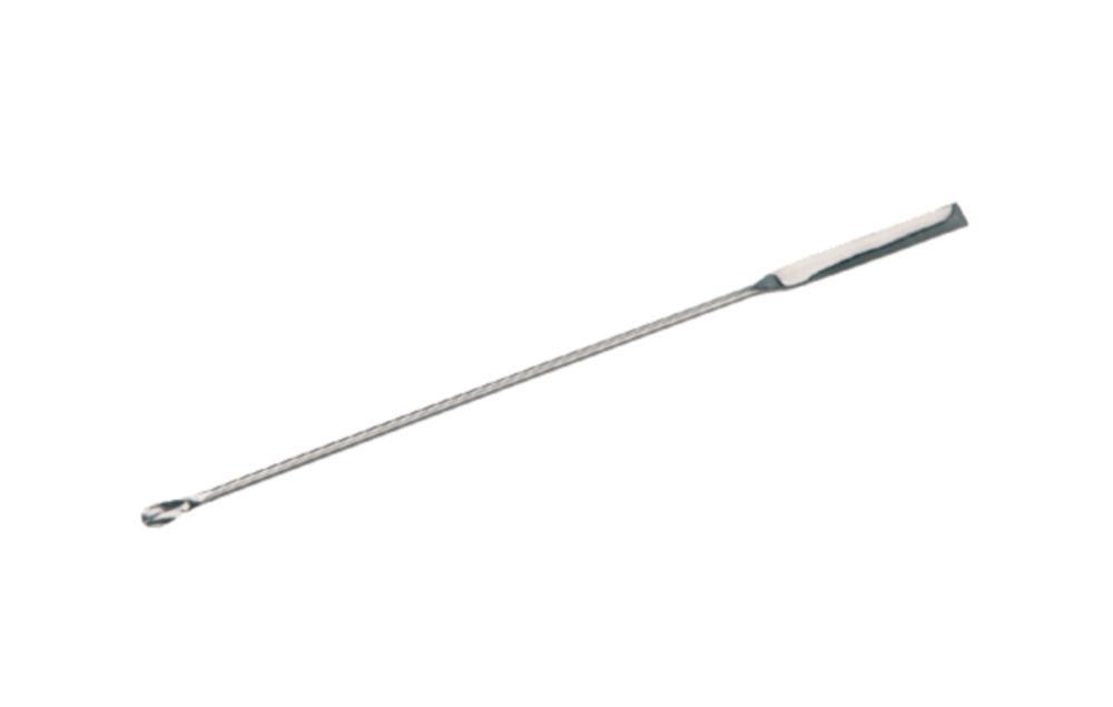Bochem Microspoon Spatula 150 mm, 18/10 Stainless Steel, Spoon Shape (5 x 7 mm Spoon / 5 x 40 mm Spatula)
