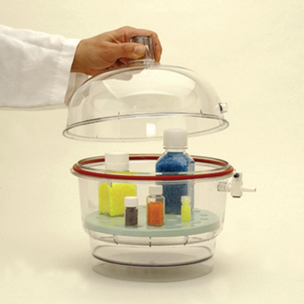 Thermo Scientific Desiccator PC with Stopcock Diameter 250 mm Transparent