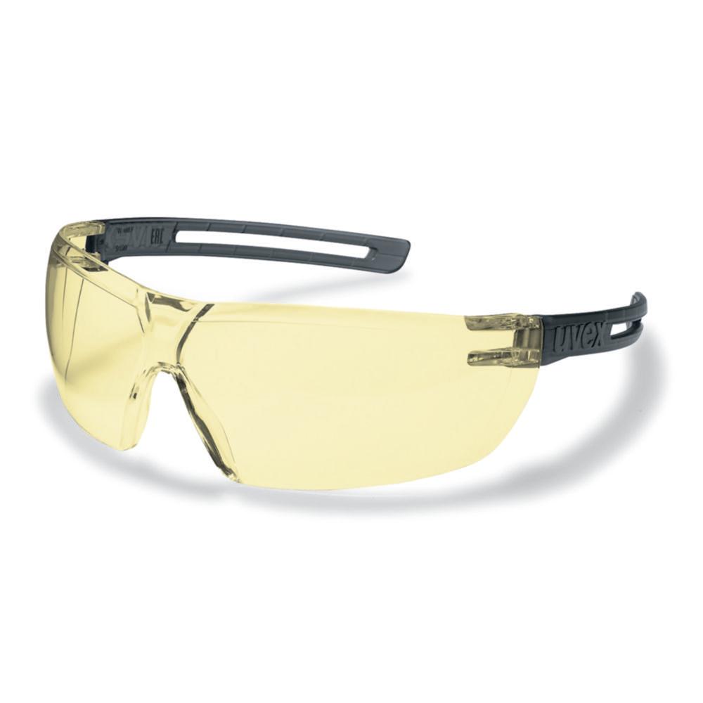 Uvex Safety Glasses X-Fit 9199, Translucent Grey Frame, Amber Glass, UV 400, 2C-1.2W 1 FTKN CE