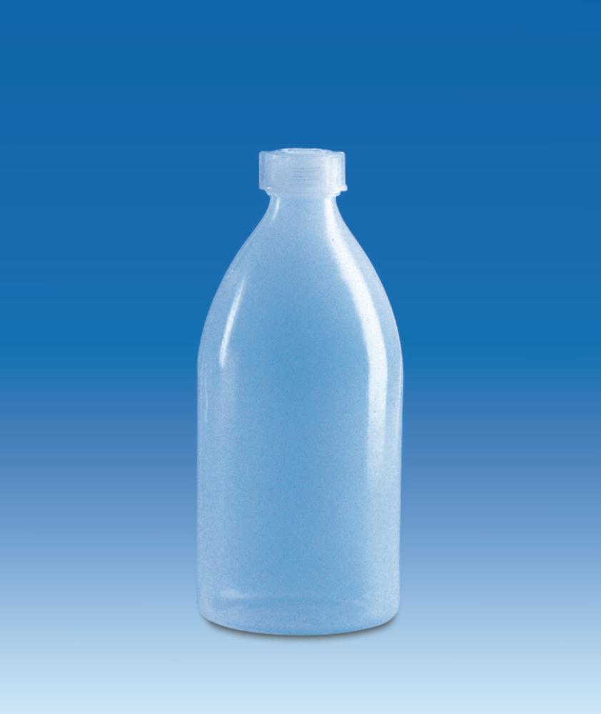 VITLAB Narrow Mouth Bottle 100 ml PE LD with Screw Cap PE LD

