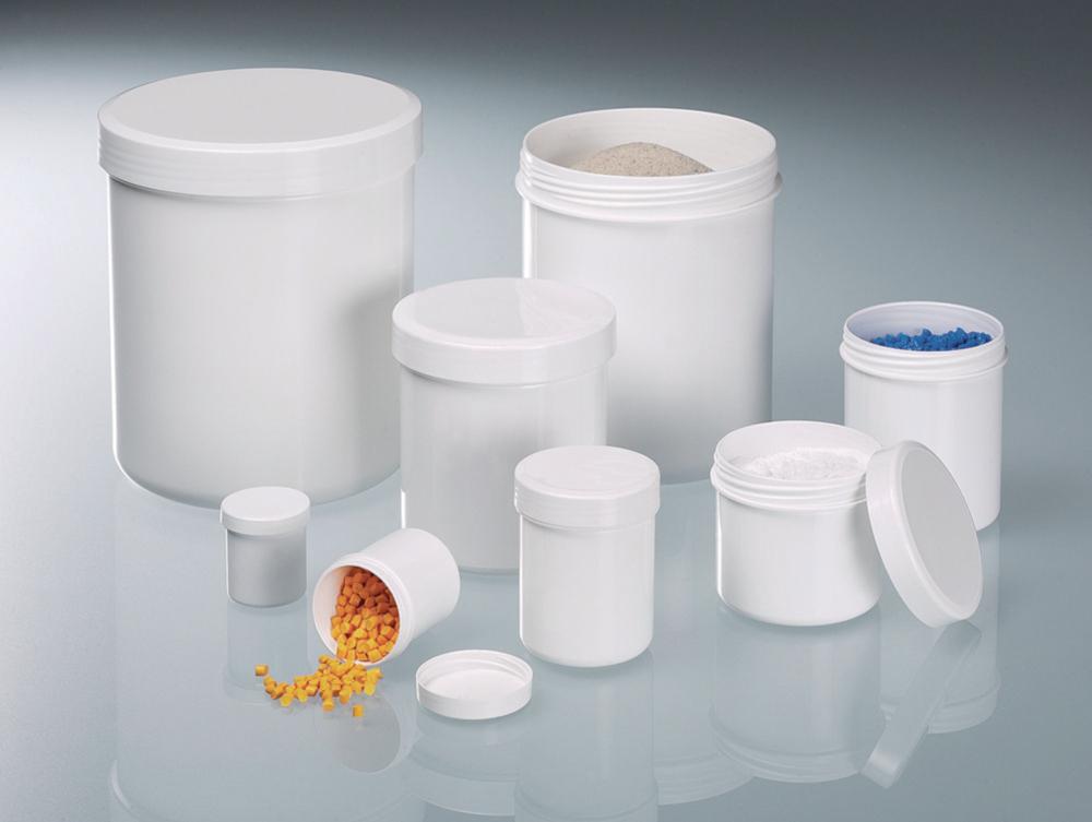 Bürkle Screw Cap Tube 25 ml, PP, White LaboPlast, Diameter 41x40 mm with Screw Cap