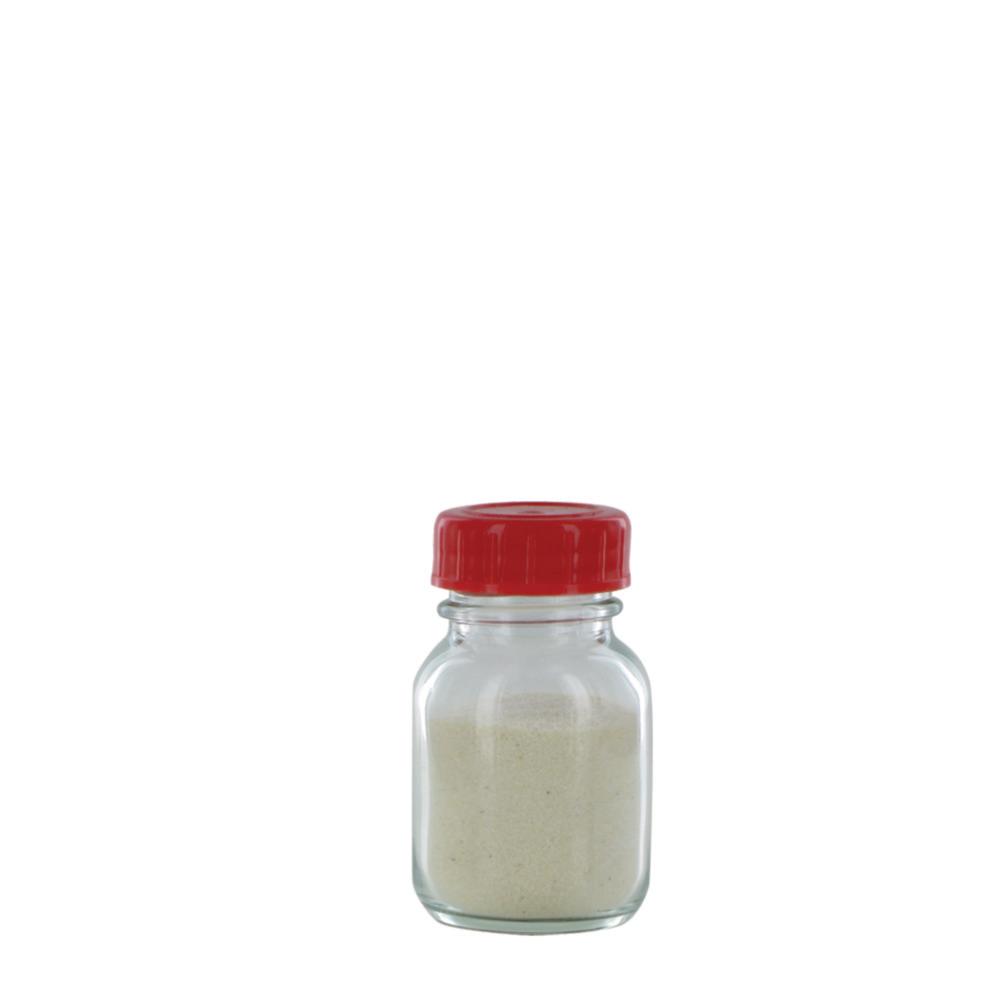 Behr Wide Neck Bottle RK 50 GT, 50ml Clear Glass, with Closure and PTFE Insert, Thread Dia. 32mm