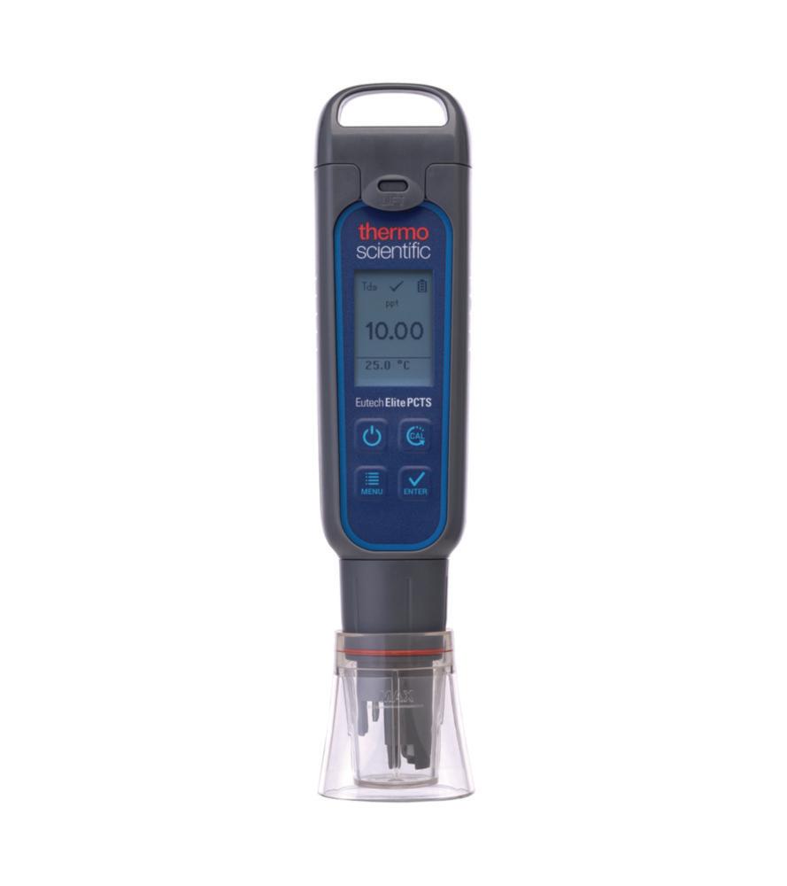 Thermo Eutech Elite CTS Conductivity/TDS/Salinity Pocket Tester with Batteries, Lanyard, and Soft Carry Case