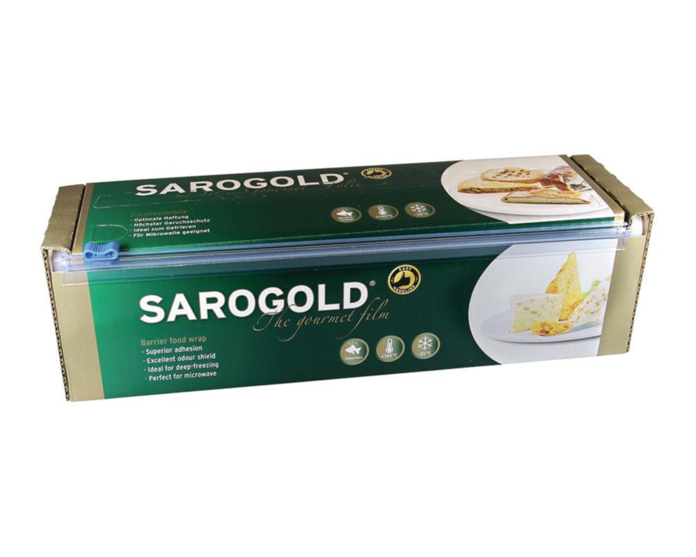 Saropack AG SAROGOLD Foil, 300m x 300mm in Cutterbox