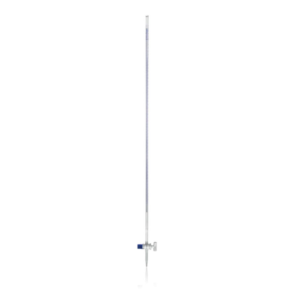 DWK DURAN Burette, 100 mL, Straight Stopcock, Glass Tap