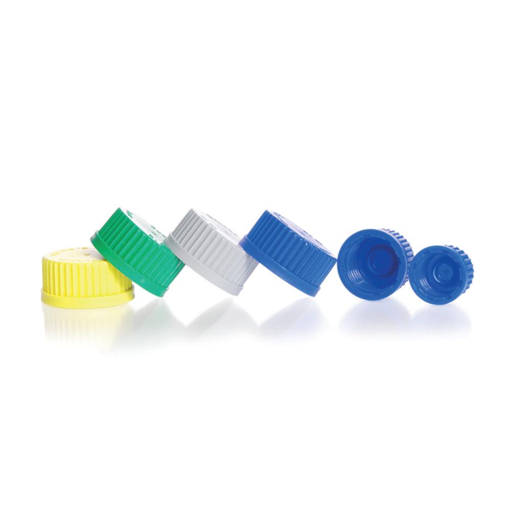 DWK DURAN GL 45 Grey Polypropylene Screw Cap with Lip Seal