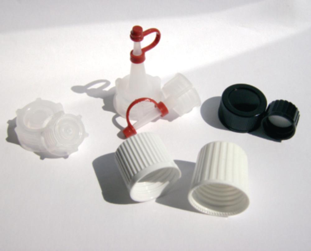 Kautex Screw Cap 25 mm, PP White with PE Foam Insert