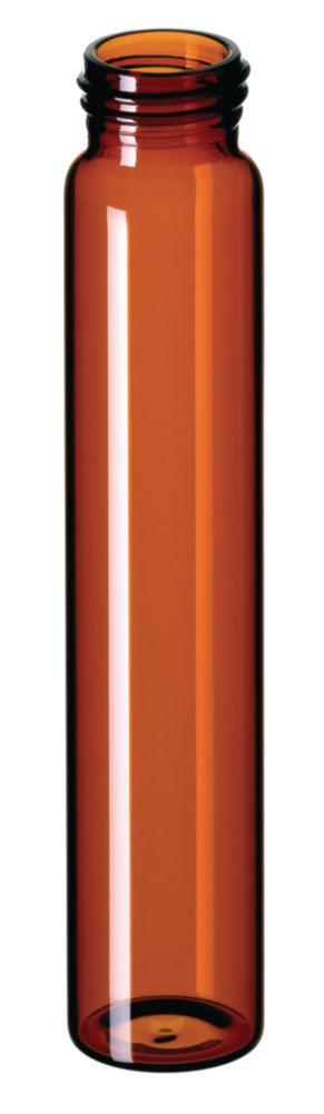LLG Labware EPA Threaded Bottle 60 mL Amber Glass, 1st Hydrolytic Class, 140 x 27.5 mm, Pack of 100