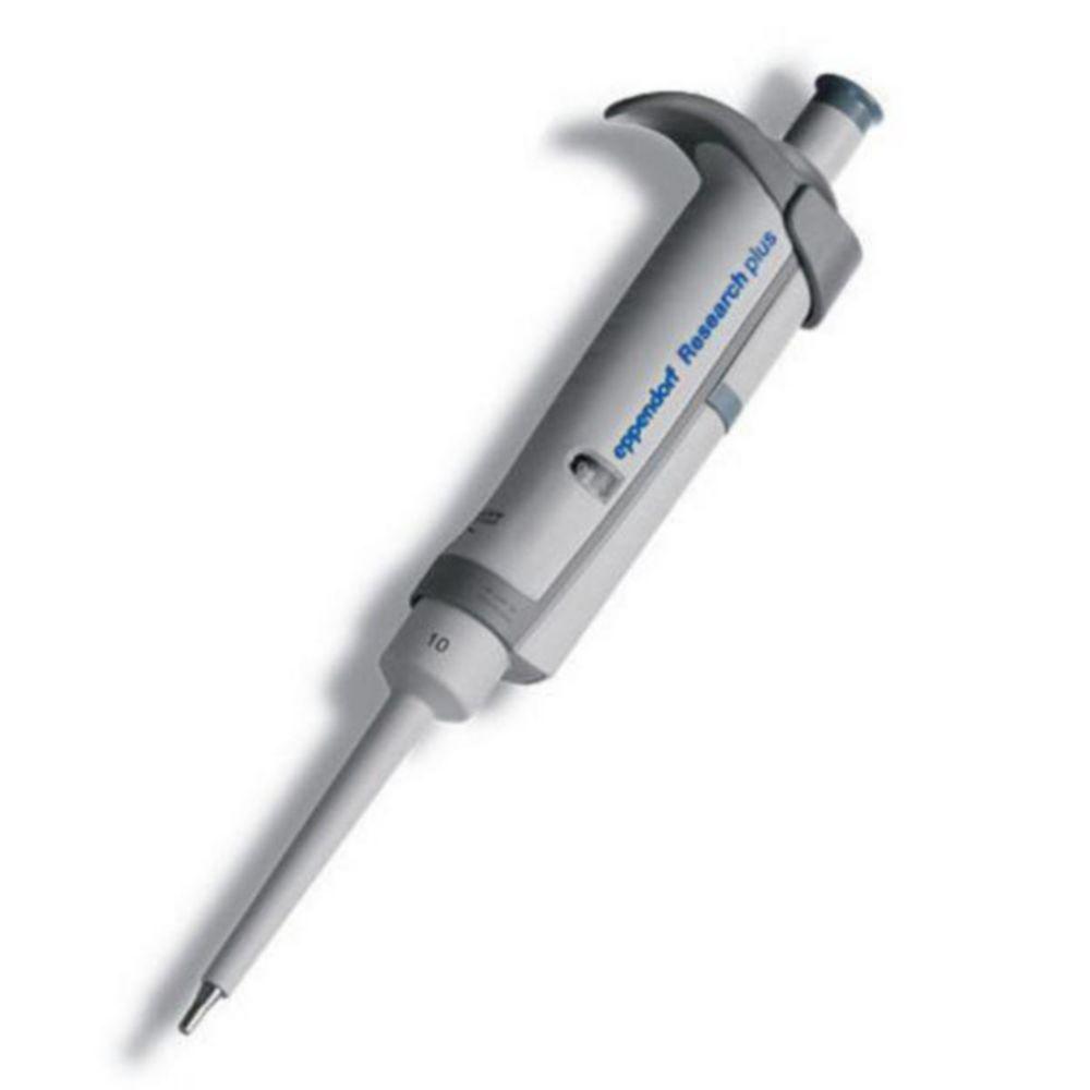 Eppendorf Research Plus Single-Channel Fixed 10 µL, Medium Grey