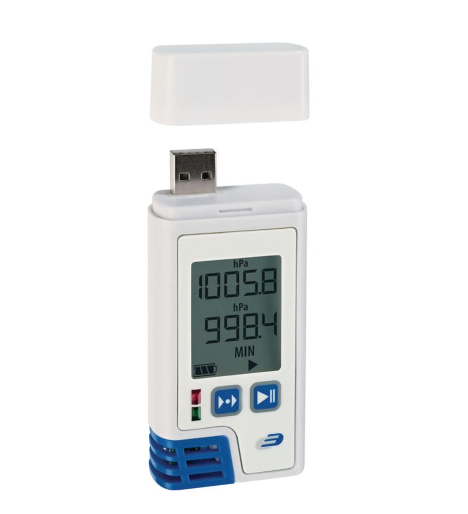 DOSTMANN Data Logger LOG220 for Humidity, Temperature, and Pressure, 0...100%, -40...+70°C, 300-1100hPa

