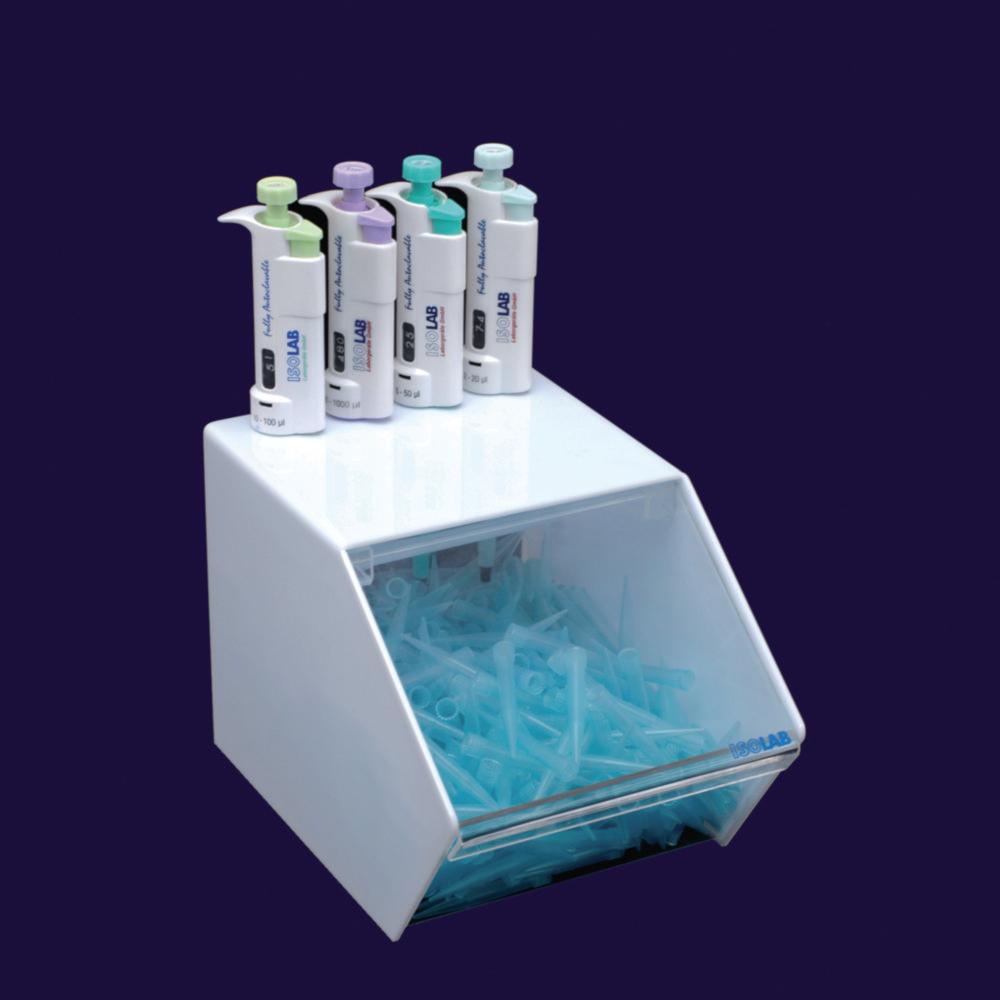 ISOLAB Micropipette Stand 4 Station with Storage
