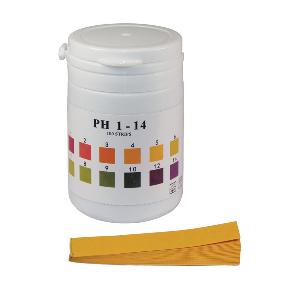 LLG Universal Indicator Paper pH 1-14, 100 Strips per Pack