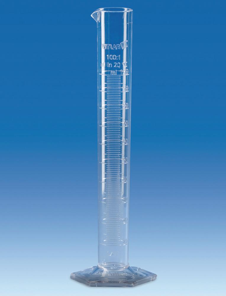 VITLAB Measuring Cylinders, 1000 ml, SAN

