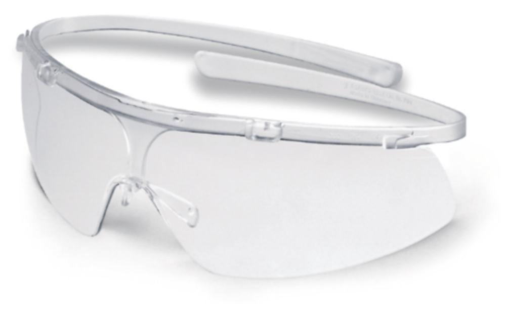 Uvex Safety Eyeshield Super G 9172 Colour: Crystal, Disk: PC Farblos/UV, 2-1.2 Supravision HC-AF


