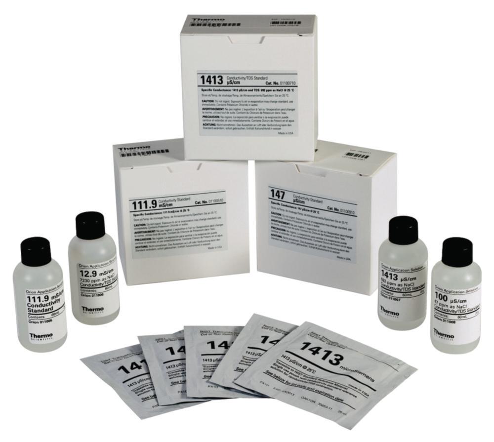 Thermo Orion Conductivity Standard 1413 µS/cm 5 Packs of 60 mL