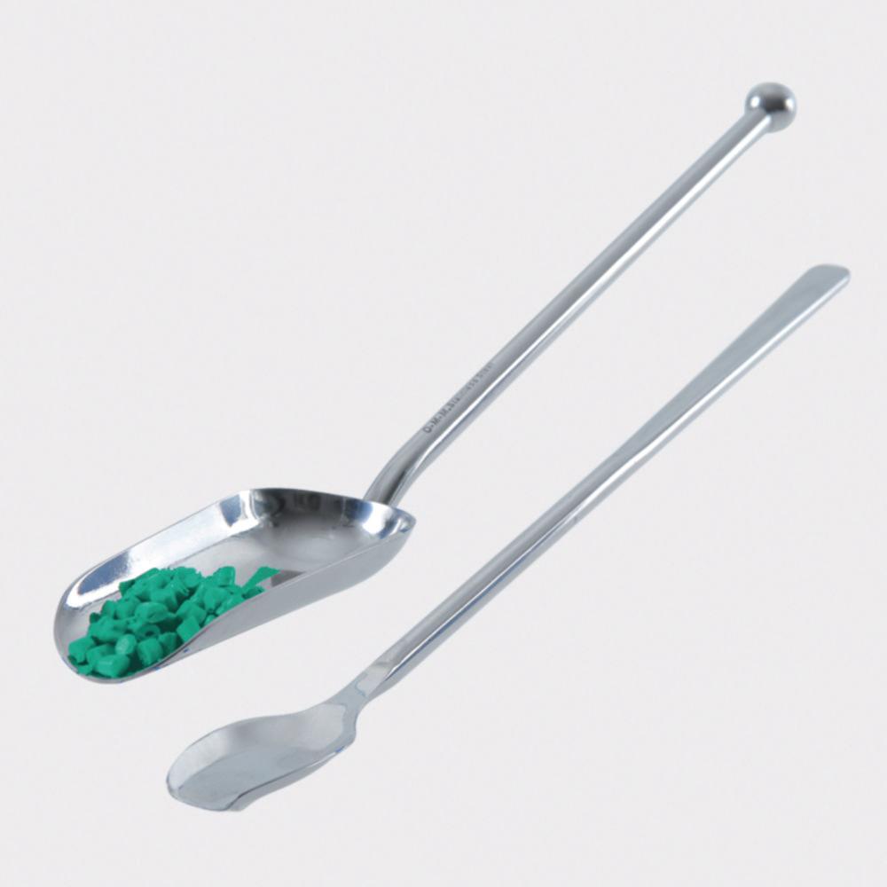 ISOLAB Chemical Scoop Stainless Steel 21x63mm, Total Length 203mm