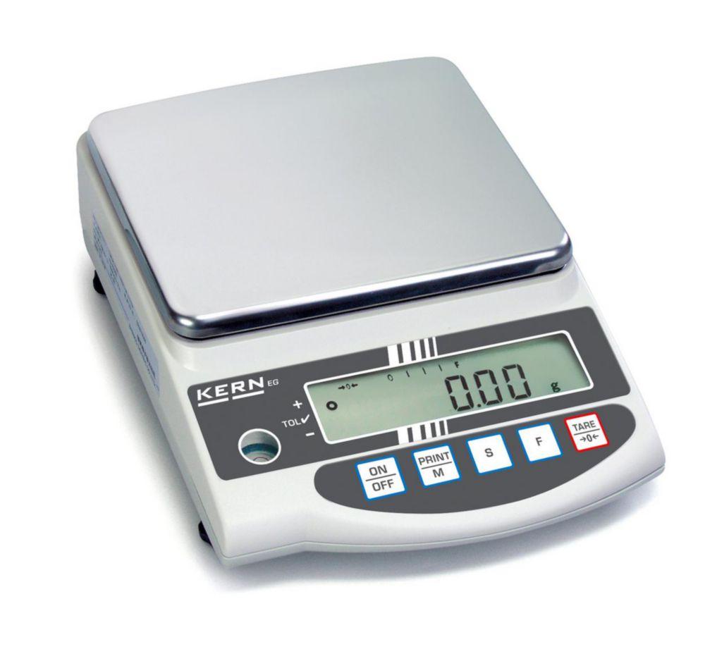 Kern & Sohn Precision Balance EG 420-3NM, 420 g, 0.001 g, Calibratable, Weighing Pan Ø 118 mm