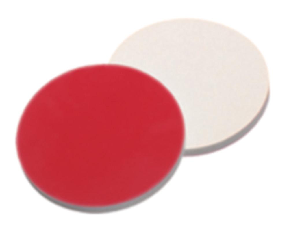 LLG Magnetic Crimp Caps N 11 TS/oA-M Gold Center Hole Silicone/PTFE 1.3 mm Pack of 100