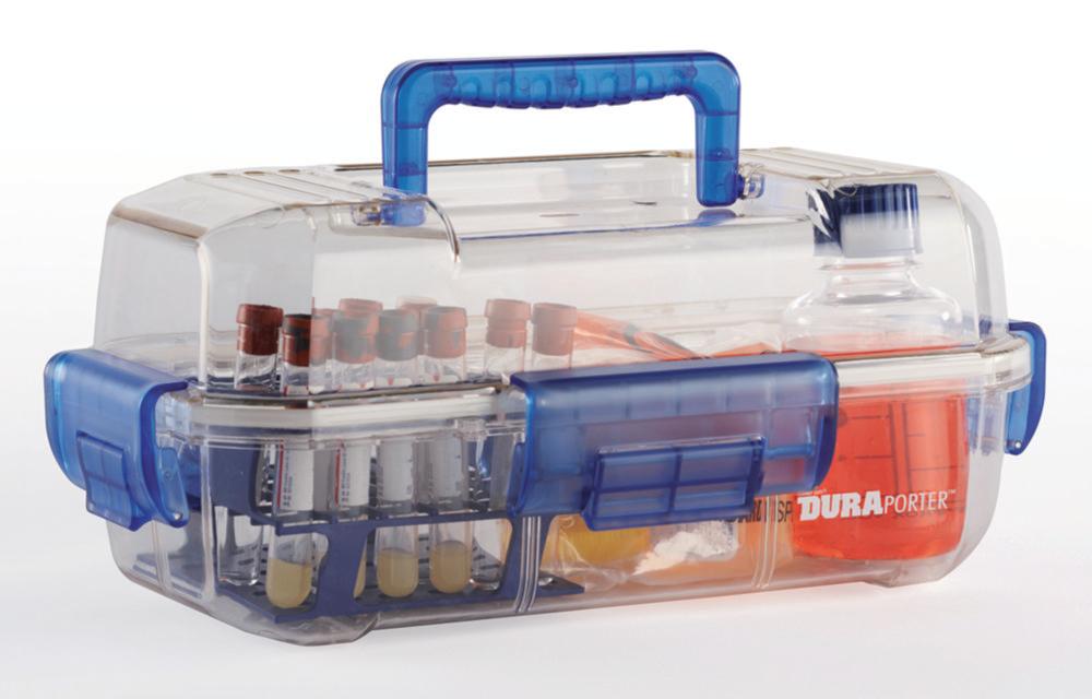 Heathrow Scientific Sample Transport DuraPorter, Clear, 380 x 196 x 160 mm