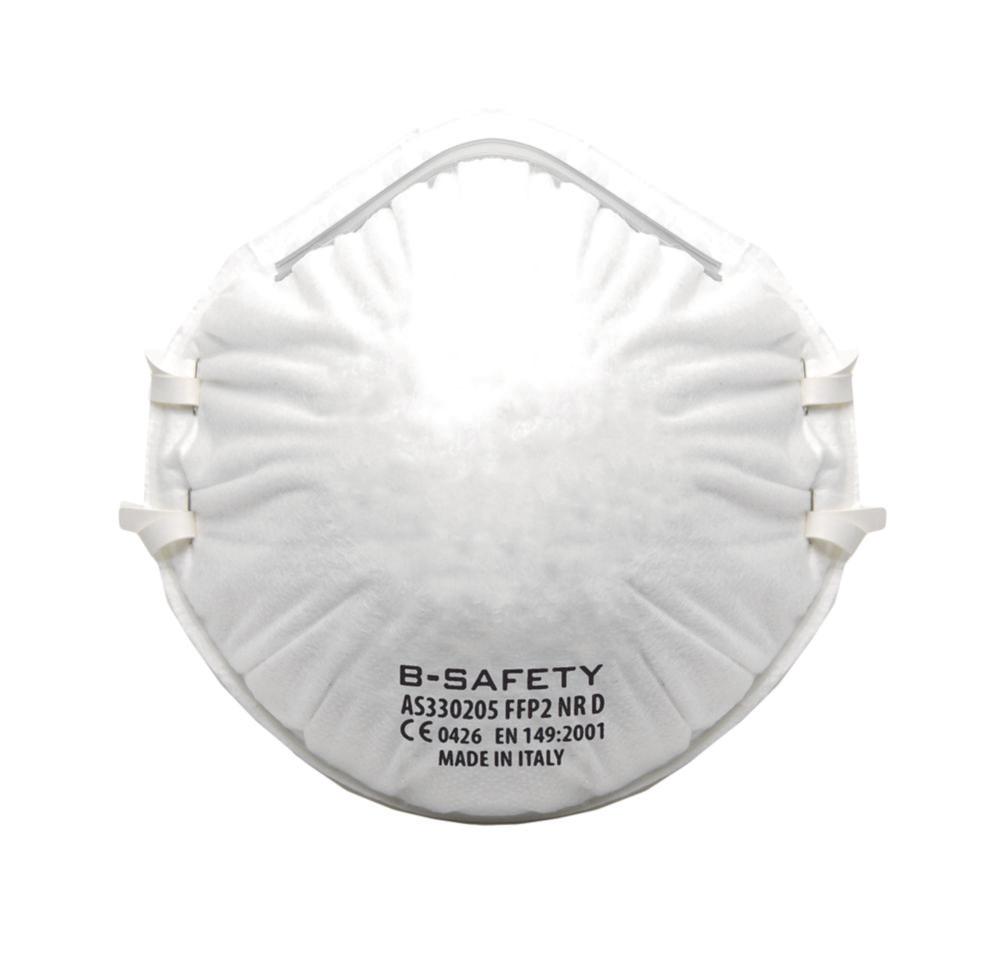 B-SAFETY Respirator Masks Pure Breath FFP2, without Valve, Pack of 10