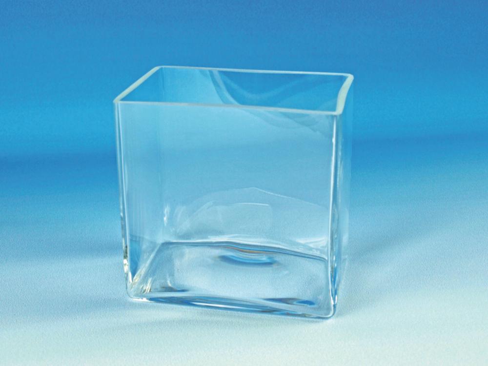 Hecht Glass Tank 180x130x180 mm, Fine Ground Rim

