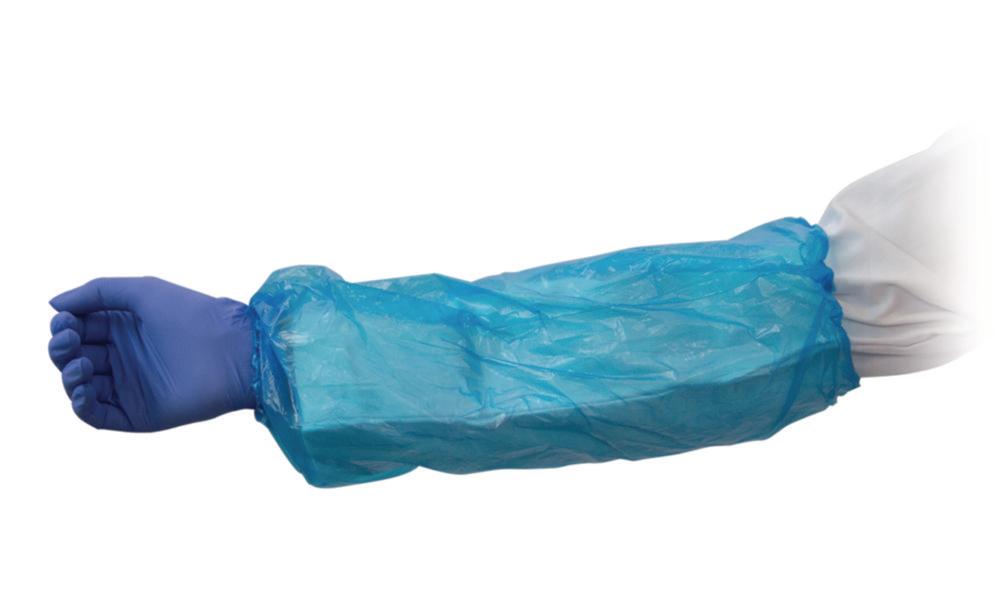 LLG-Disposable Protective Sleeves 20µm, PE, White, Pack of 100

