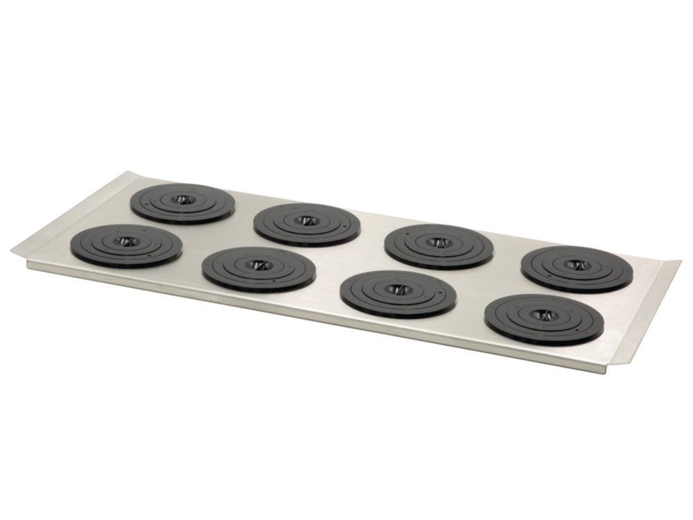 Julabo Flat Bath Cover with 8 Openings Ø 92 mm, and Set of Rings for PURA 22