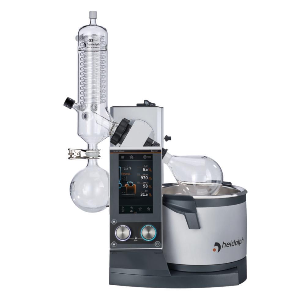 Heidolph Rotary Evaporator Hei-VAP Ultimate Control ML/G3B with Motor Lift, Plastic-Coated Glass Sets

