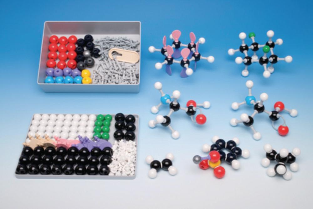 Spiring Enterprises Limited Molecular Model Set Organic Large 111 Atom Parts 140 Link