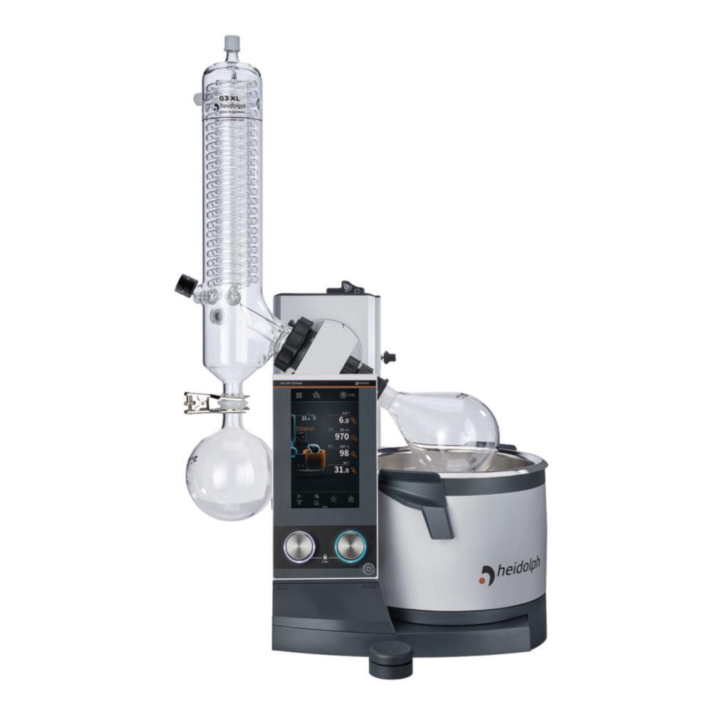 Heidolph Rotary Evaporator Hei-VAP Ultimate Control HL/G3B XL with Hand Lift, Plastic-Coated Glass Sets

