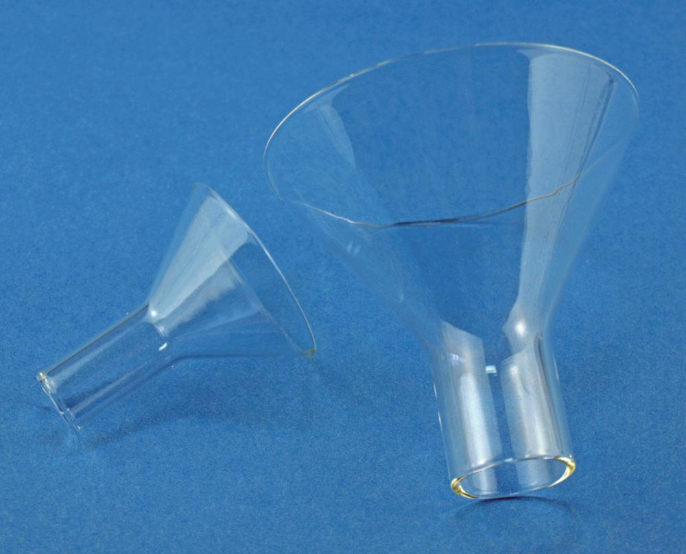 Hecht Powder Funnel 100 mm Ø Soda-Lime Glass

