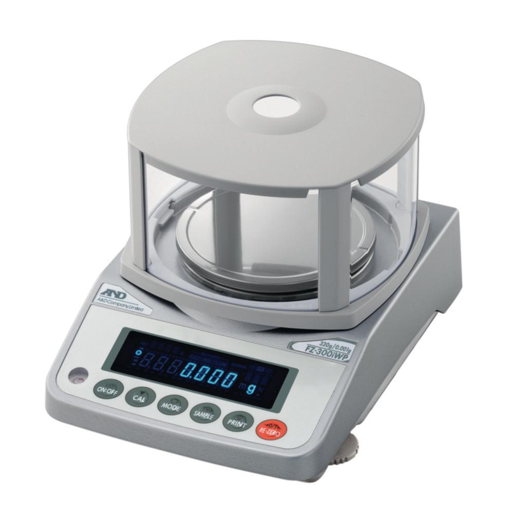 A&D Precision Balance FZ-200i-WP-EC 220 g / 0.001 g, Weighing Plate 130 mm Ø