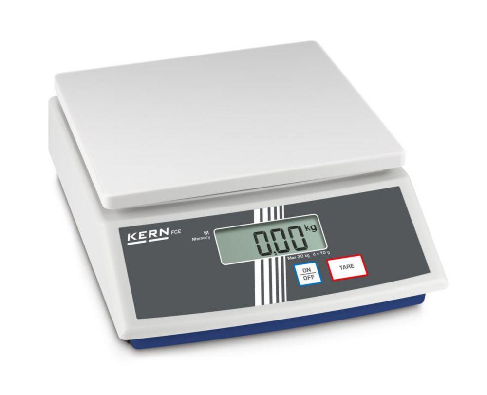 Kern Table Balance FCE 30K10N 30 kg / 10 g Weighing Plate 252 x 228 mm