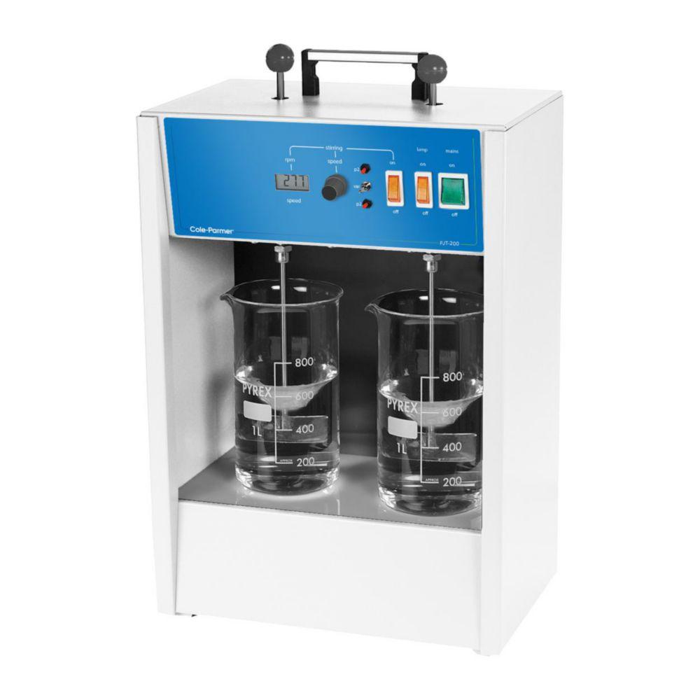 Cole-Parmer Flocculation Jar Tester, 2-place, 230 VAC, 50/60 Hz

