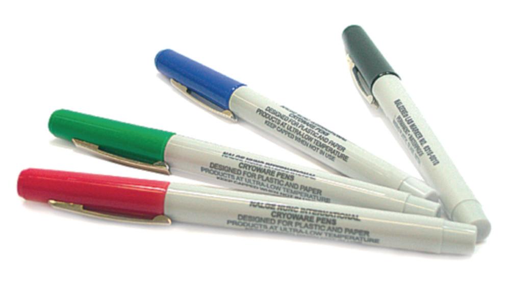Thermo Scientific Cryoware Marker Set, Set of 1 Each Red, Green, Blue, Pack of 4