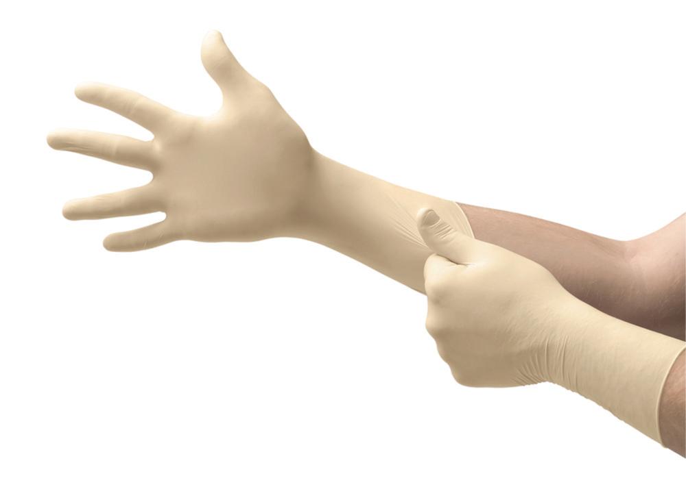Ansell Latex Glove AccuTech Size 8 Powder Free, 300mm, Sterile, Pack of 200 Pairs

