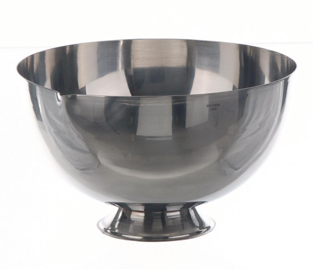 BOCHEM Mortar, 250ml, 100mm Diameter, Stainless Steel 18/10, Without Pestle