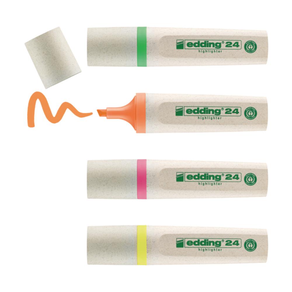 Edding Highlighter Set 24/4 S EcoLine